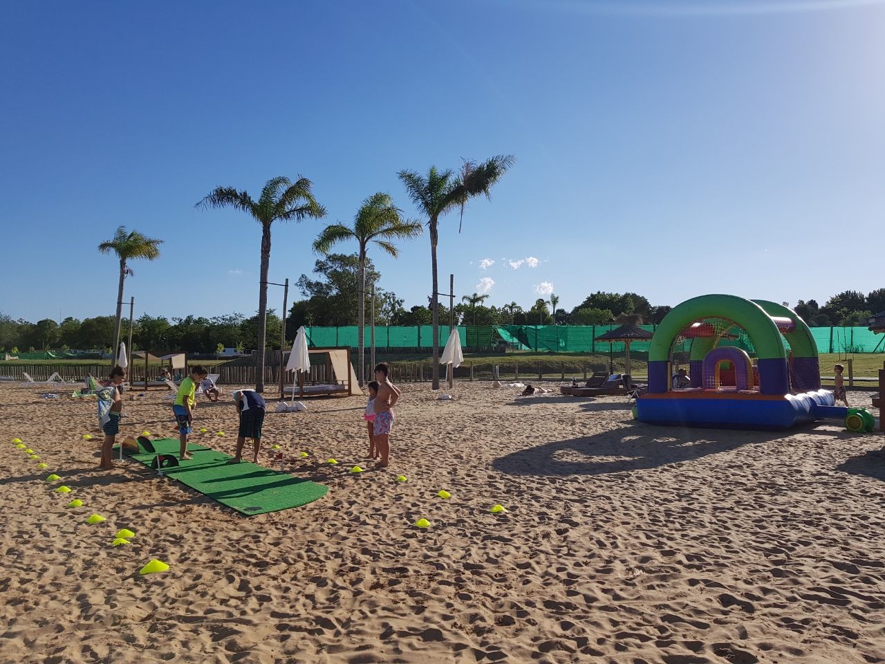 Juegos en evento Pilar Lagoon