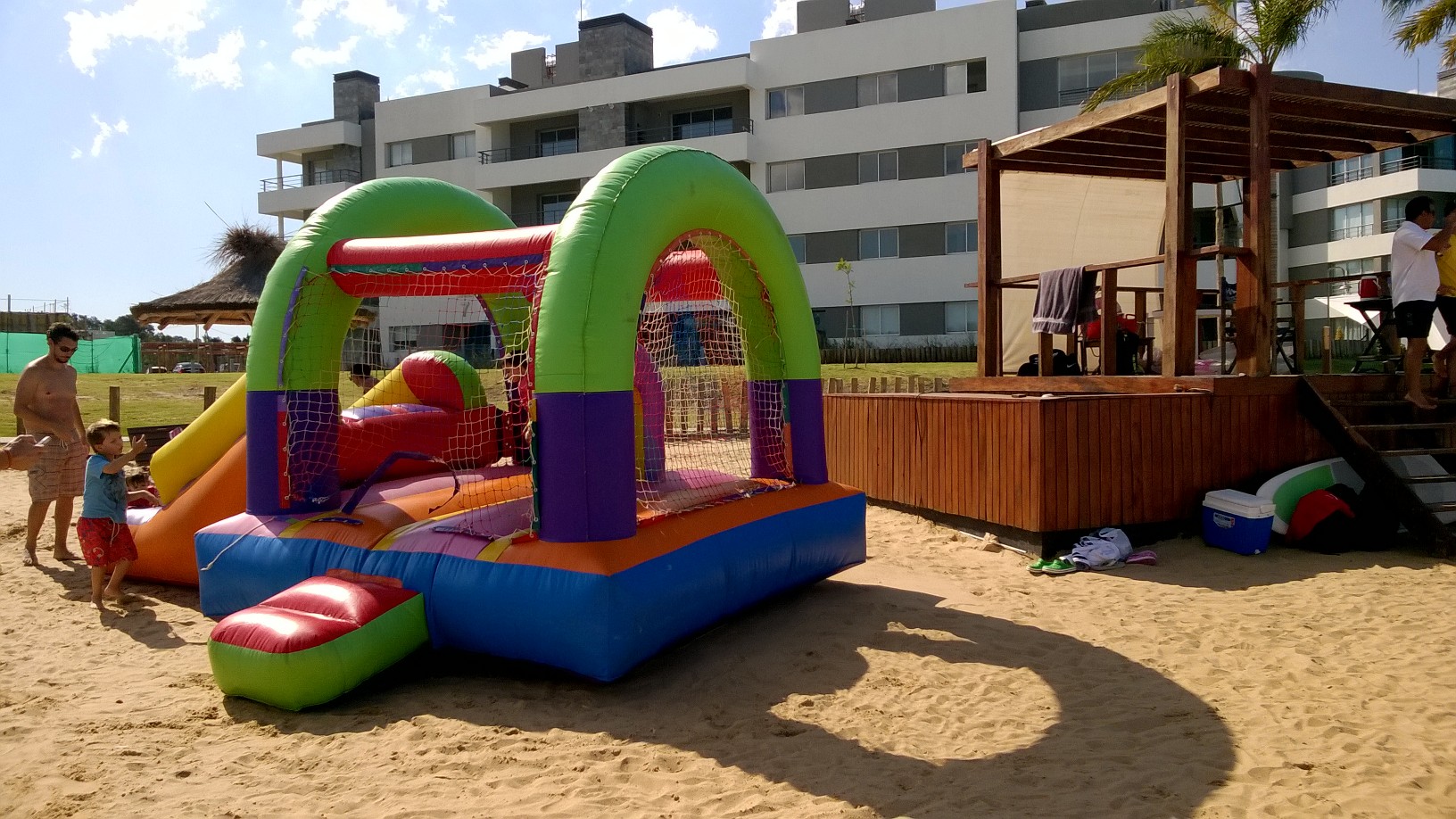 Juegos en evento Pilar Lagoon